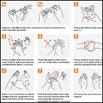 Guía Como desinfectarse las manos OMS 2010