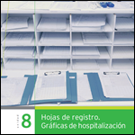 Hojas de registro. Gráficas de hospitalización