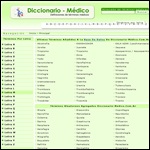 Diccionario Médico Online. Definiciones de terminos Médicos