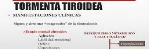Tormenta tiroidea: una urgencia endocrinológica, Rev. chil. endocrinol. diabetes- 2016