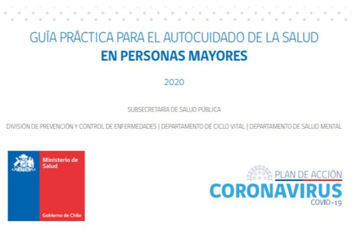 Guía práctica para el autocuidado de la salud en personas mayores. COVID-19 MINSAL Chile 2020